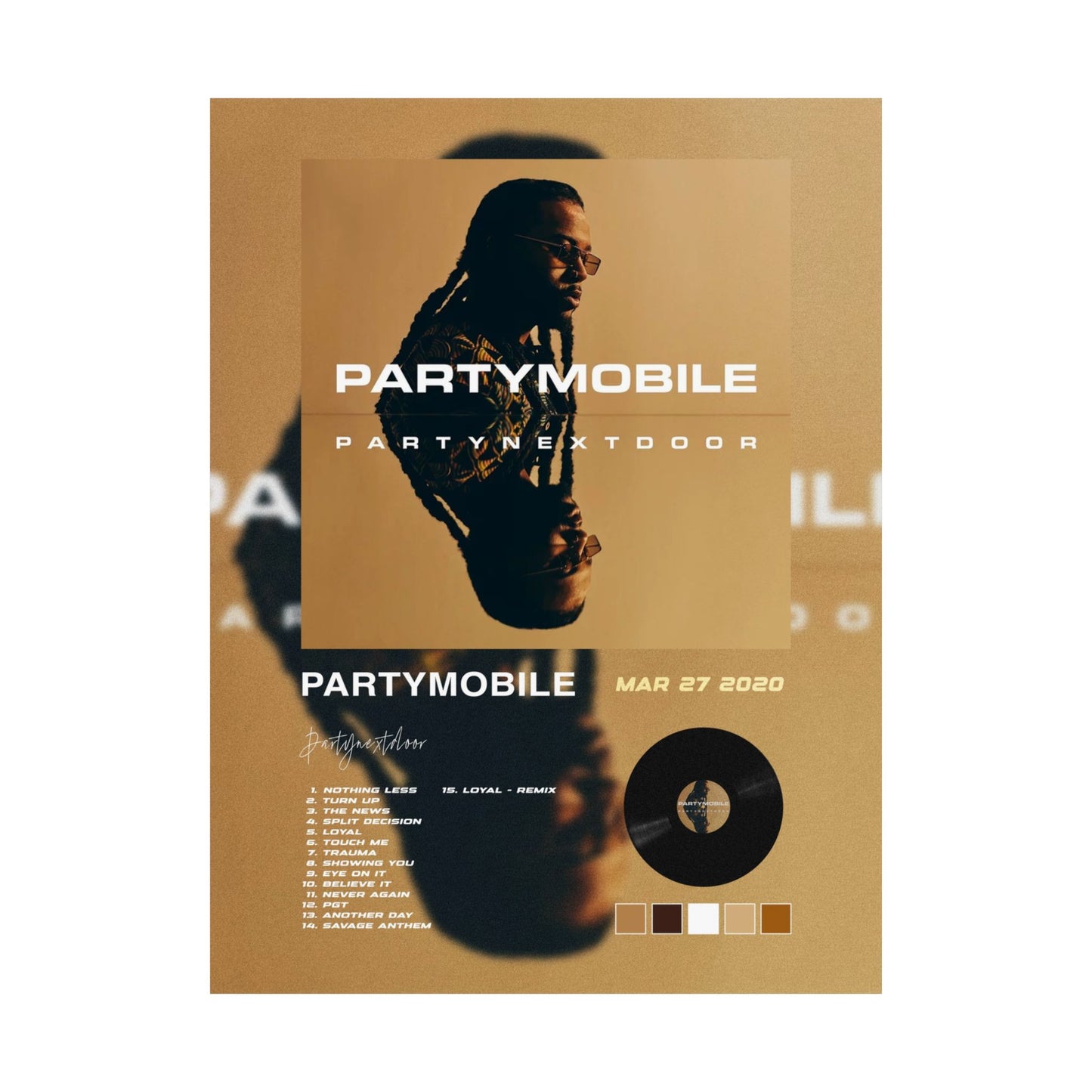 Party Mobile Album Poster