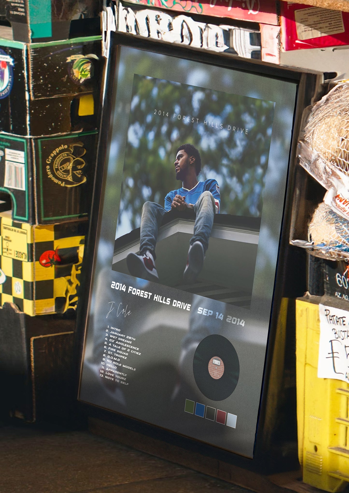 2014 Forest Hills Drive Album Poster