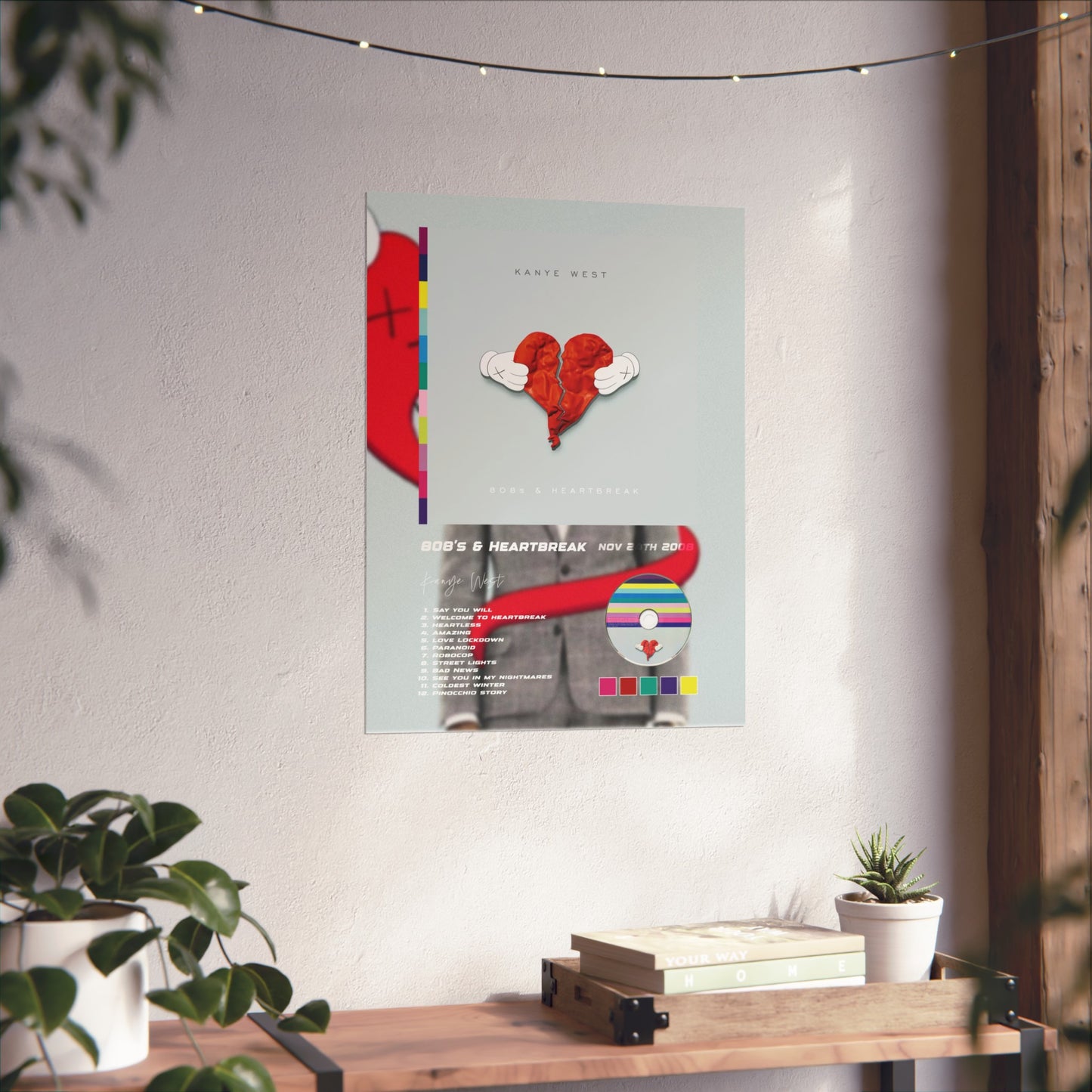 808's and Heartbreak Album Poster