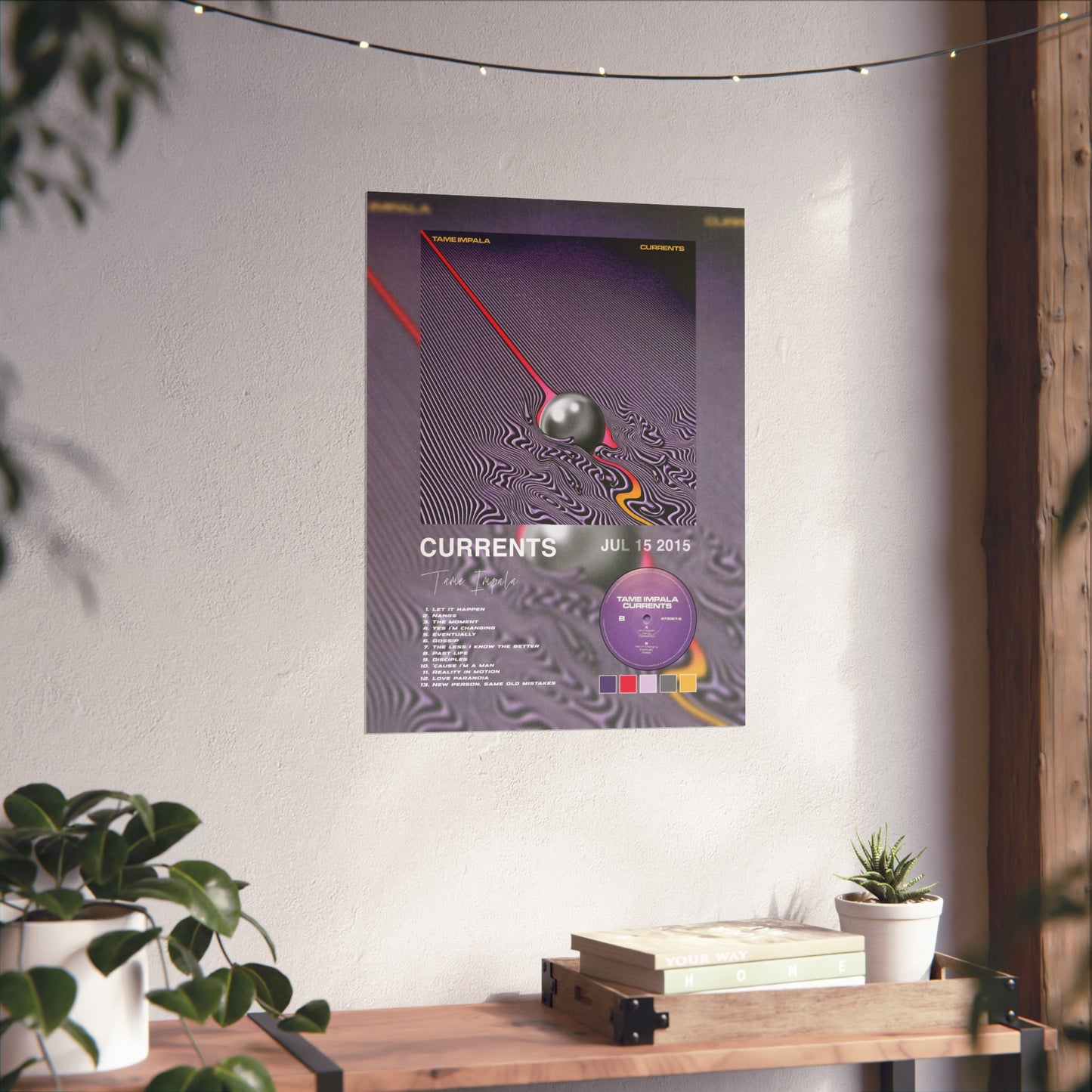 Currents Album Poster