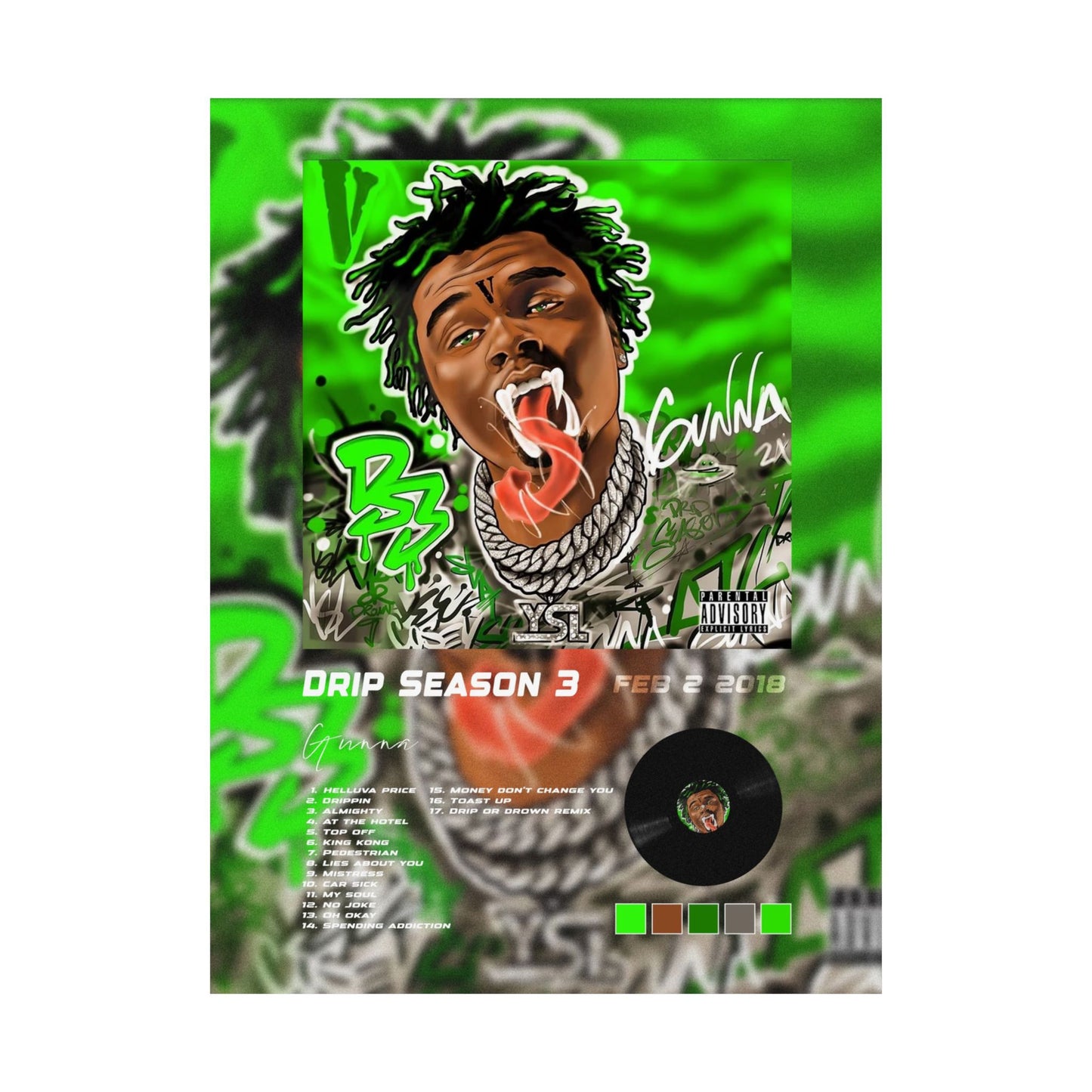 Drip Season 3 Album Poster