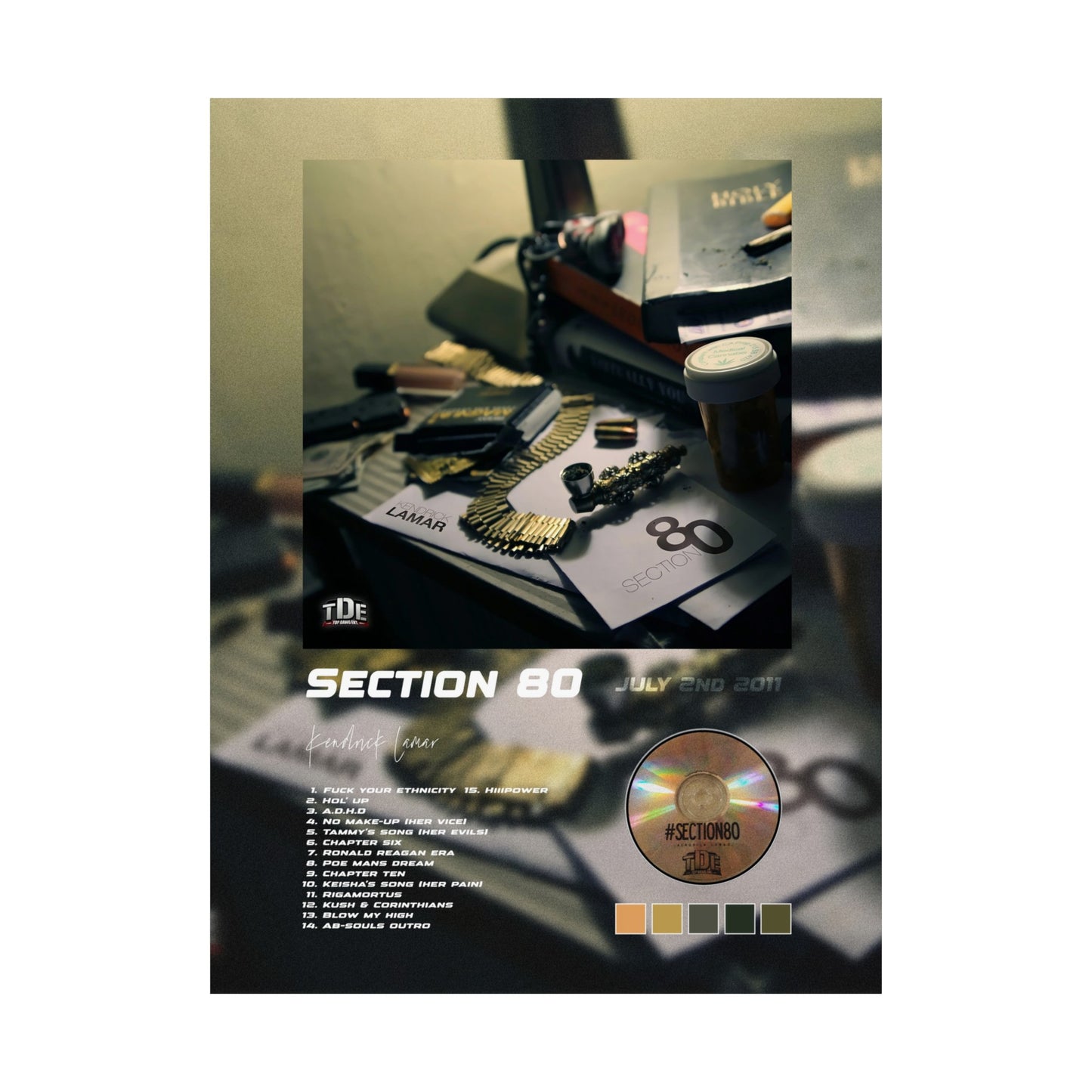 Section 80 Album Poster