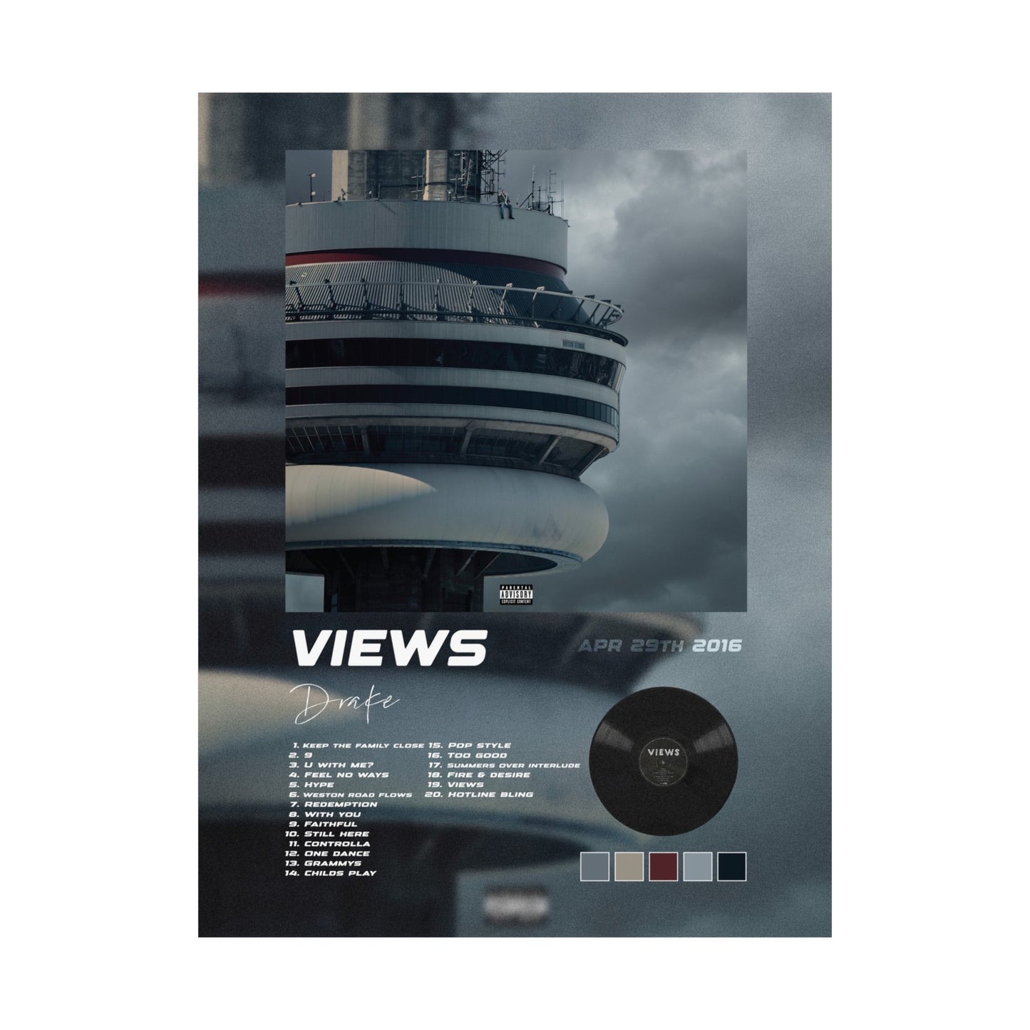 Views Album Poster