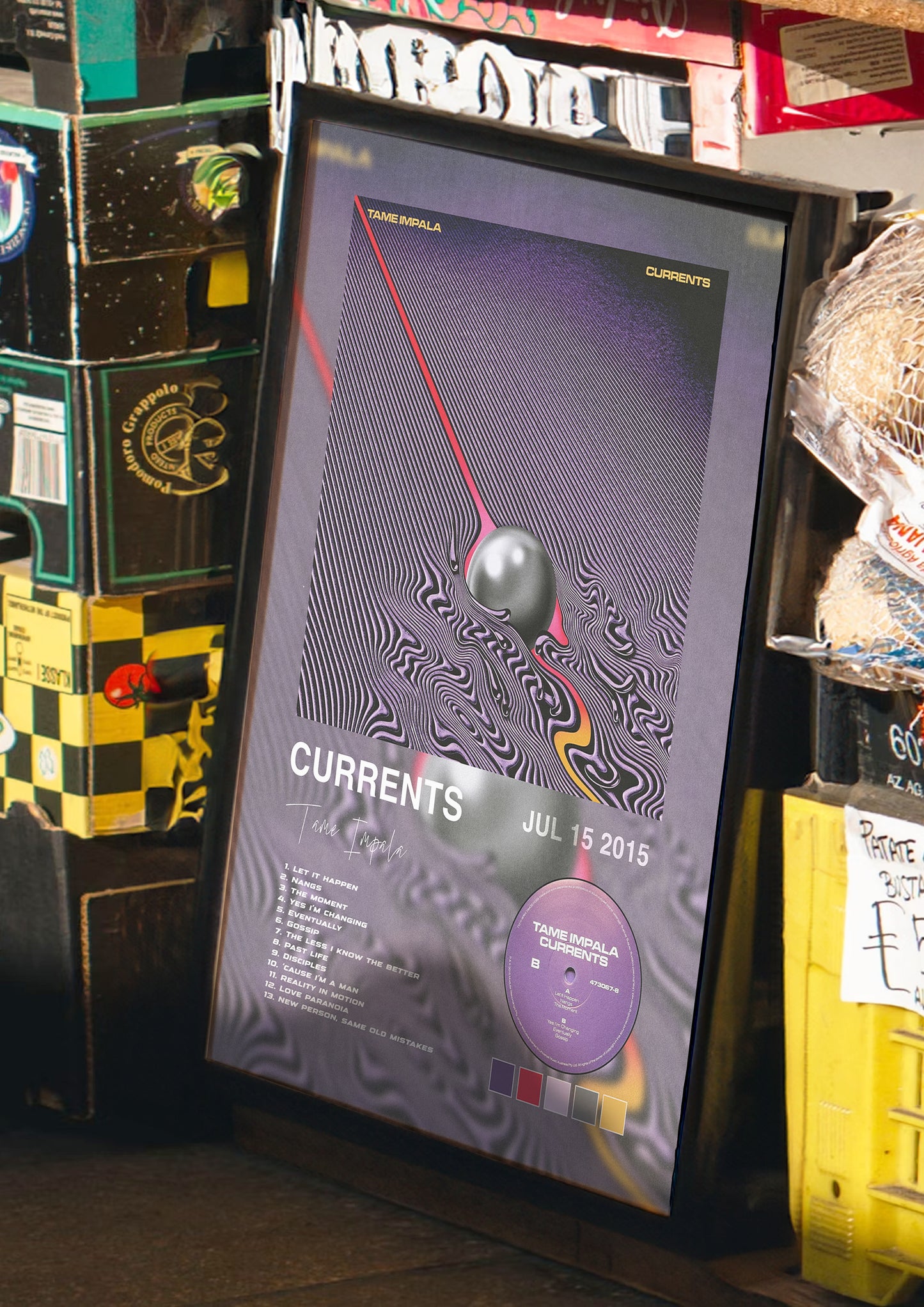 Currents Album Poster