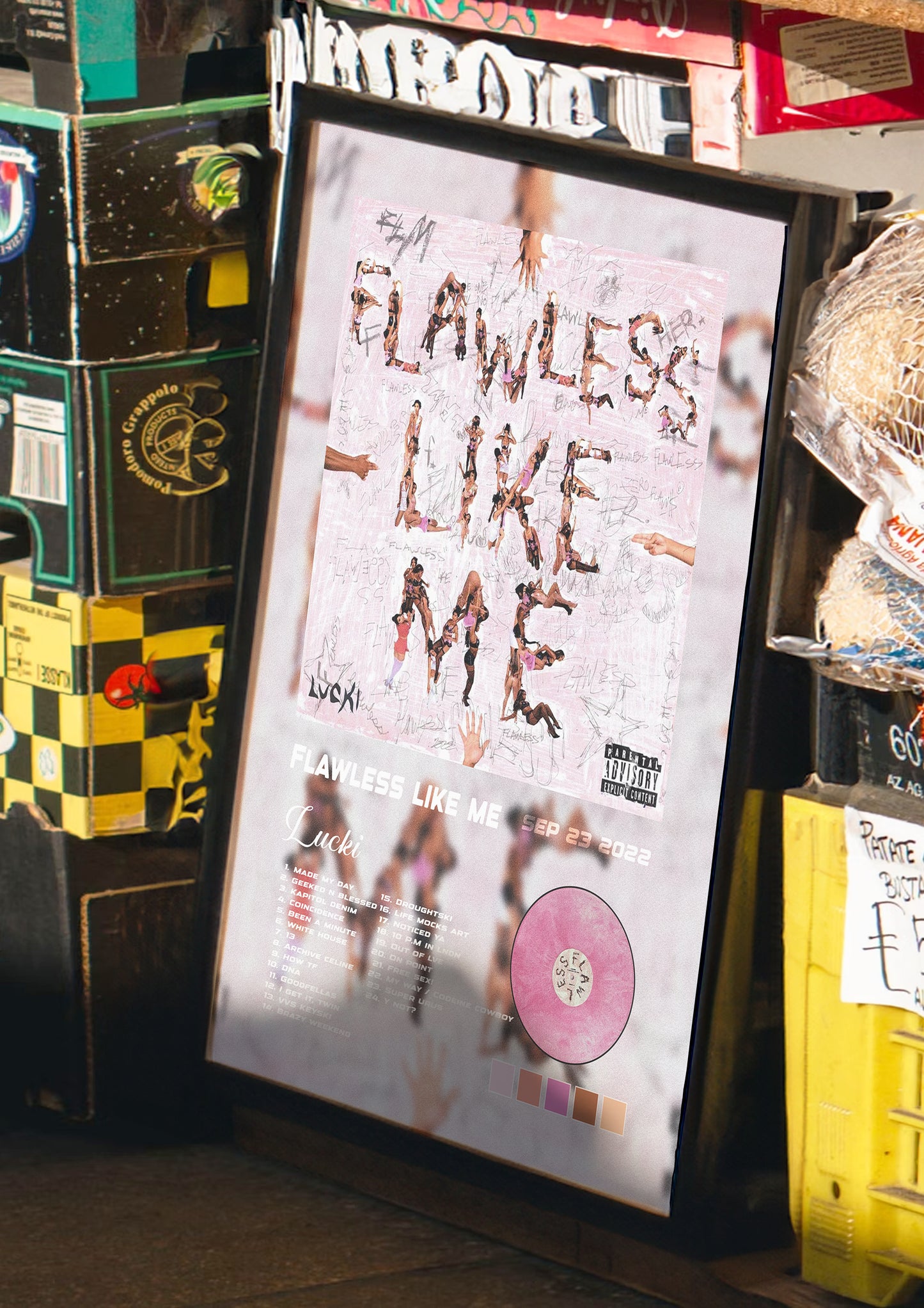 Flawless Like Me Album Poster