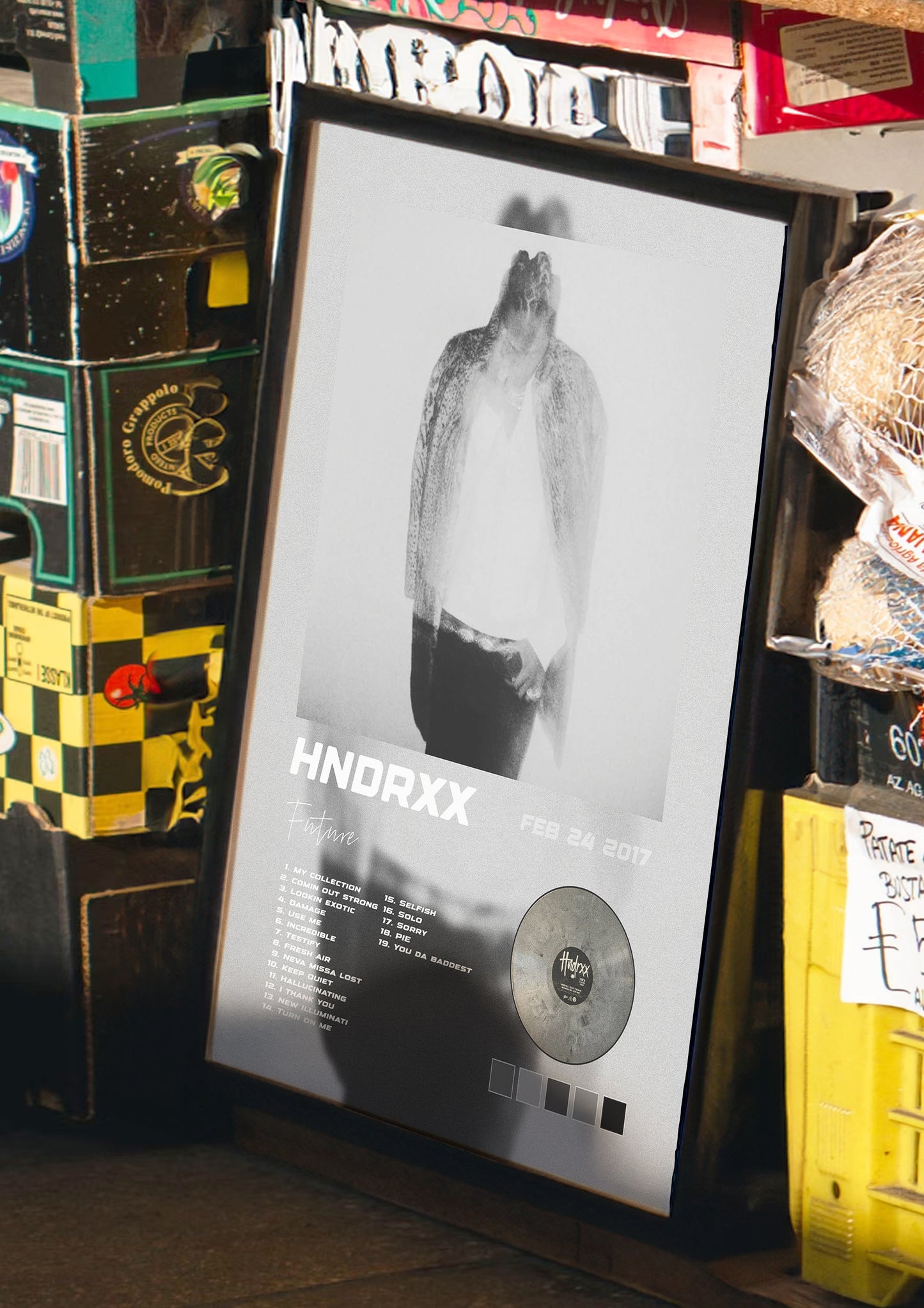 HNDRXX Album Poster
