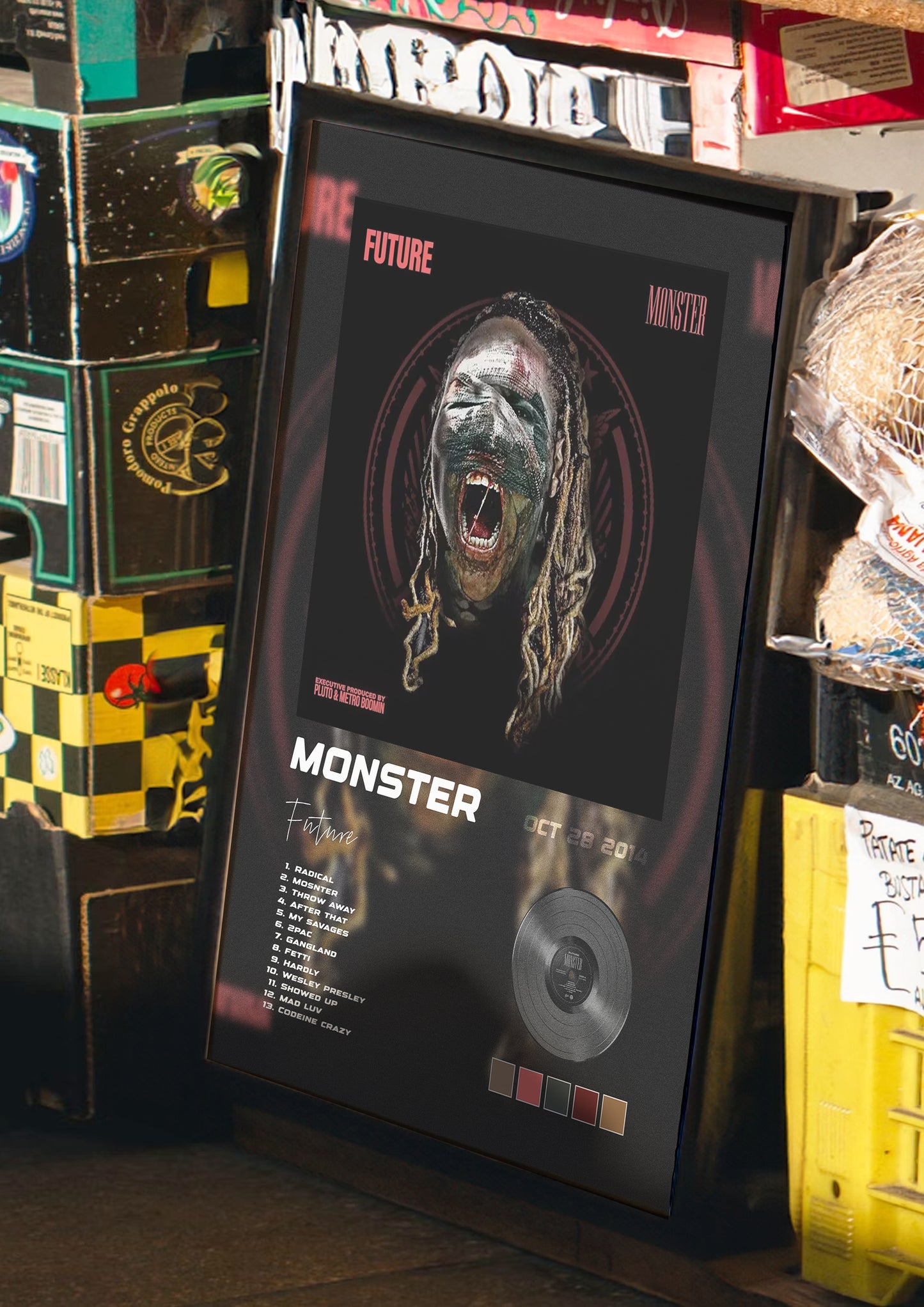 Monster Album Poster