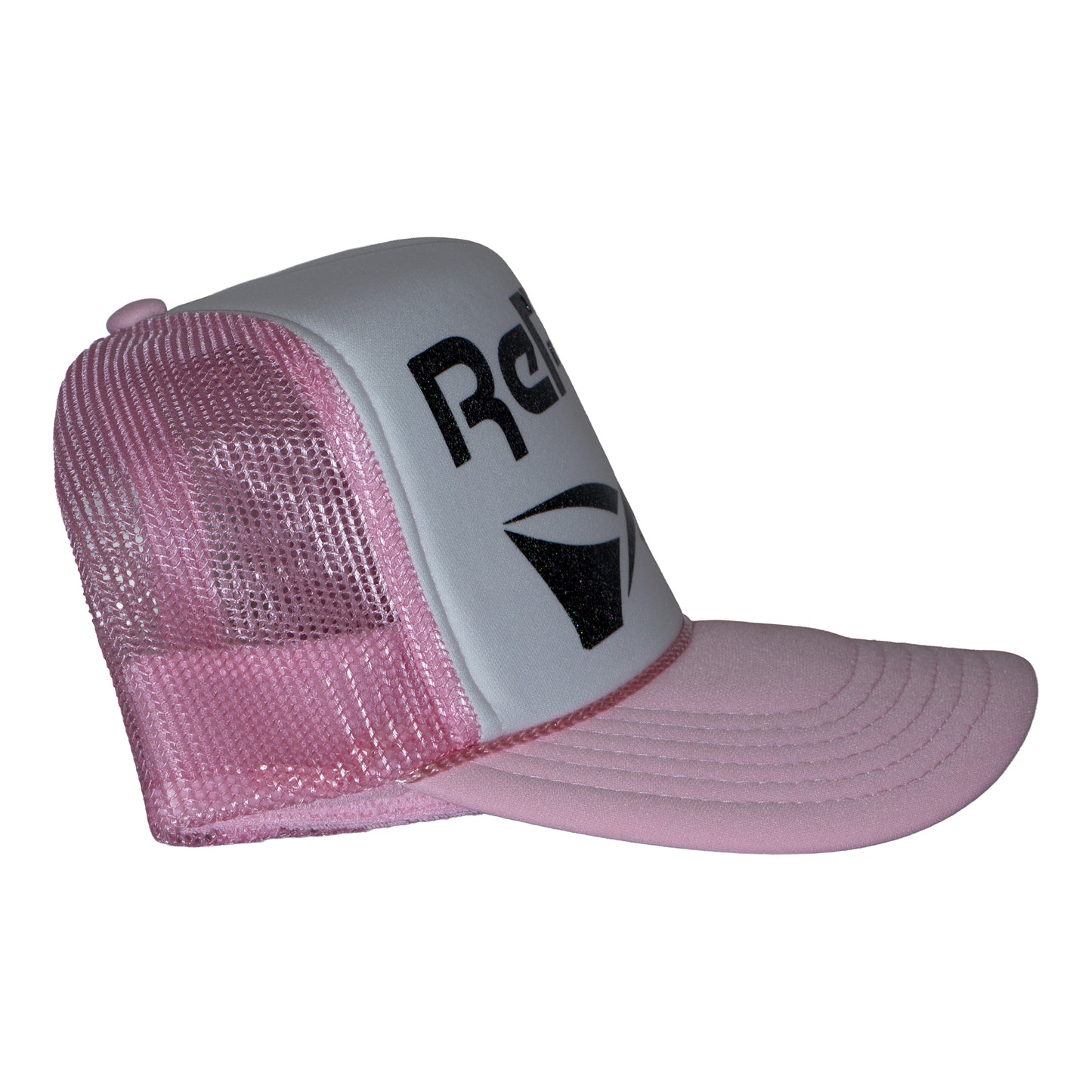 Pink White Trucker Hat