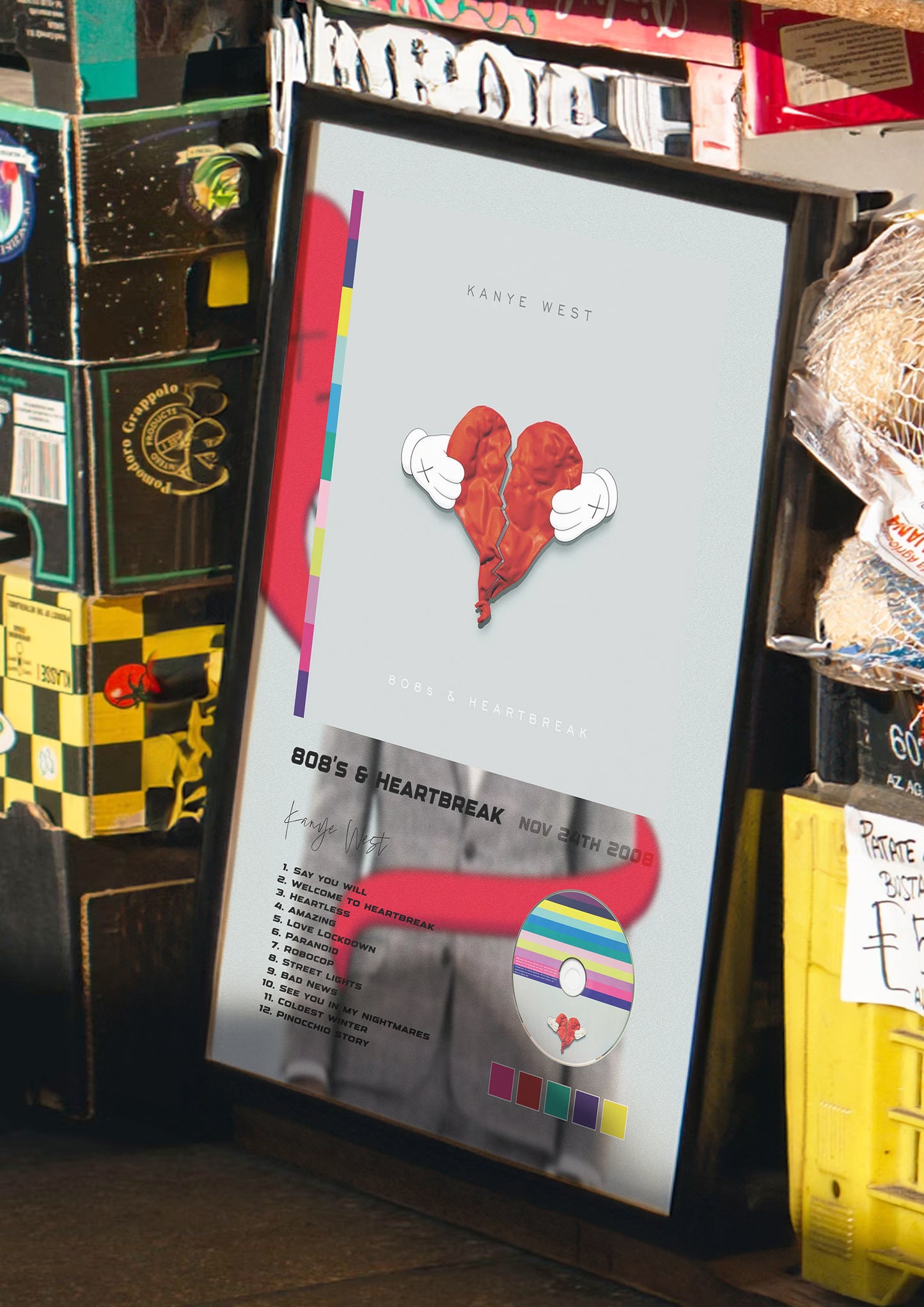 808's and Heartbreak Album Poster