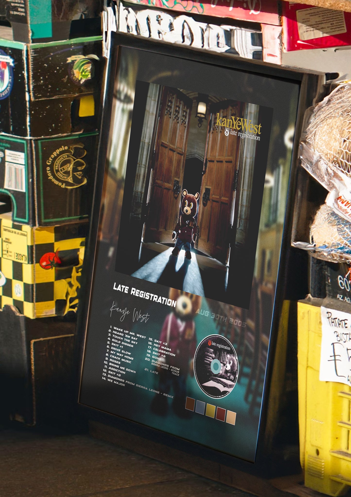 Late Registration Album Poster