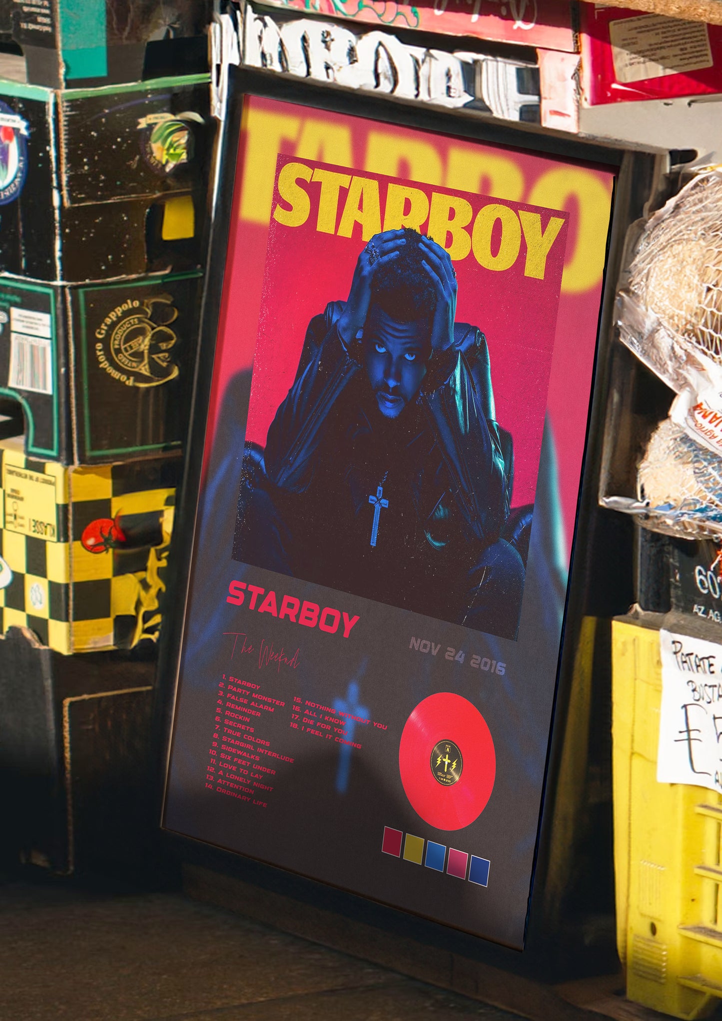 Starboy Album Poster