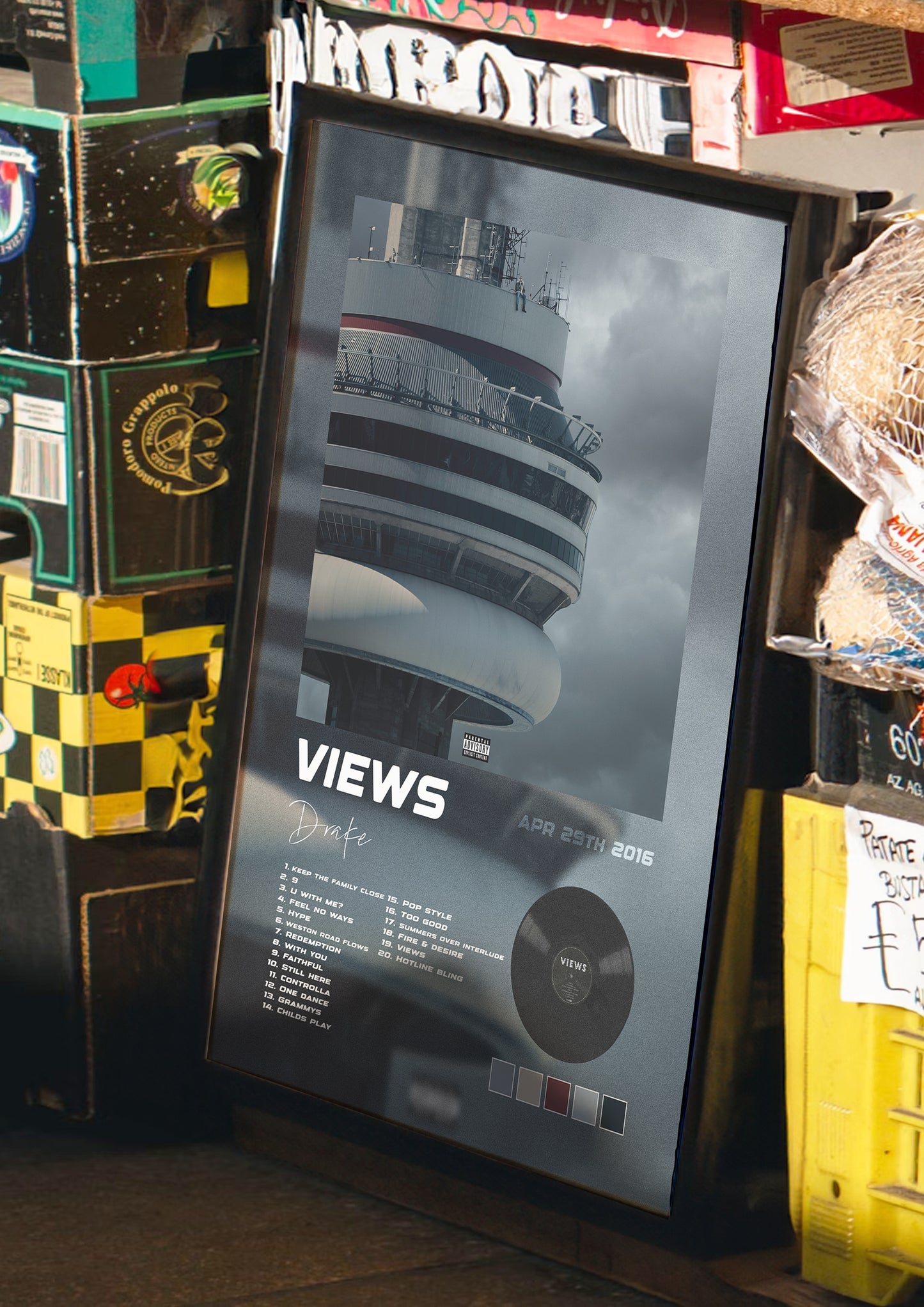Views Album Poster