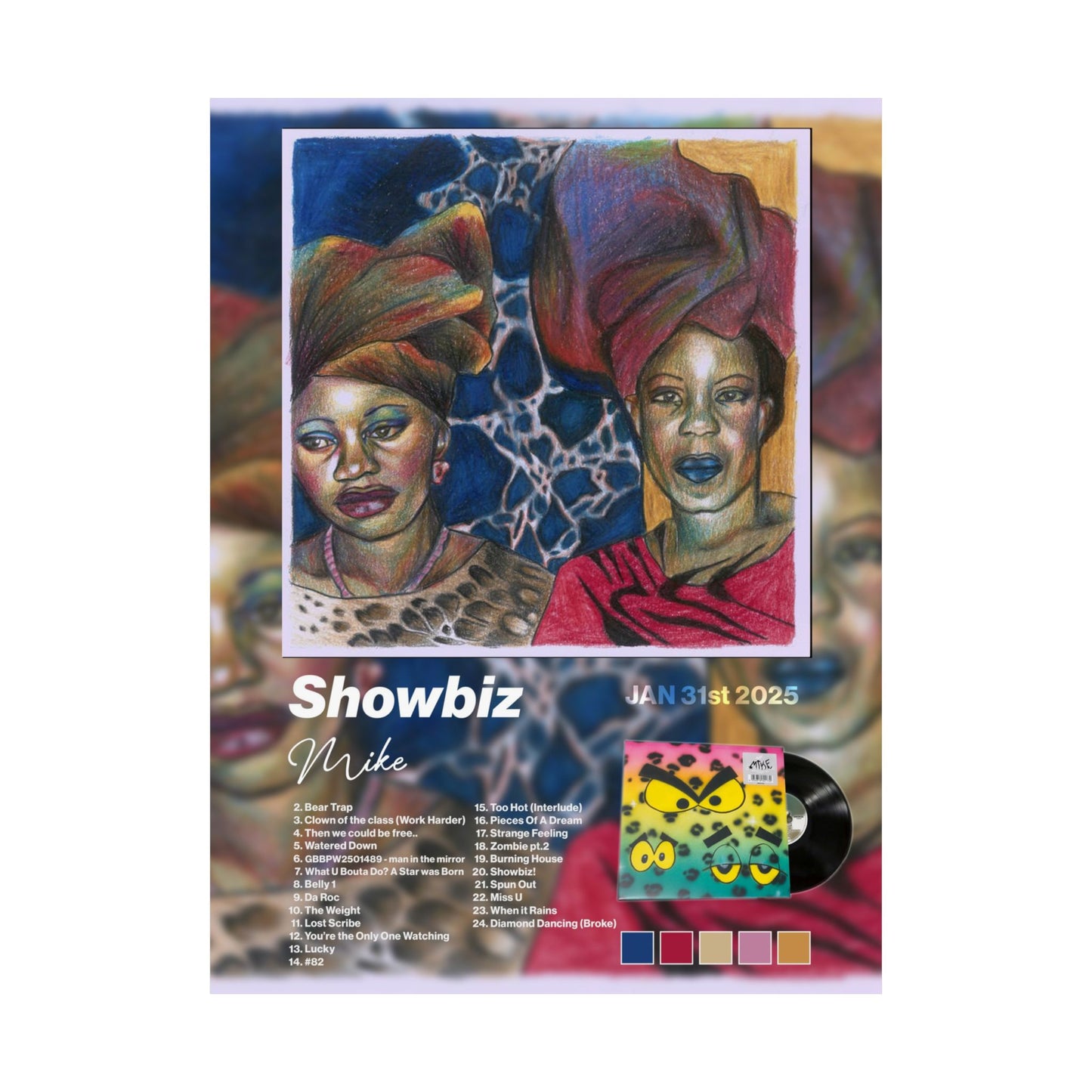 Showbiz Album Poster
