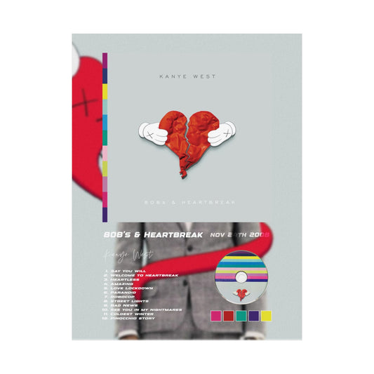 808's and Heartbreak Album Poster