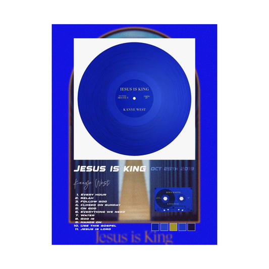 Jesus is King Album Poster