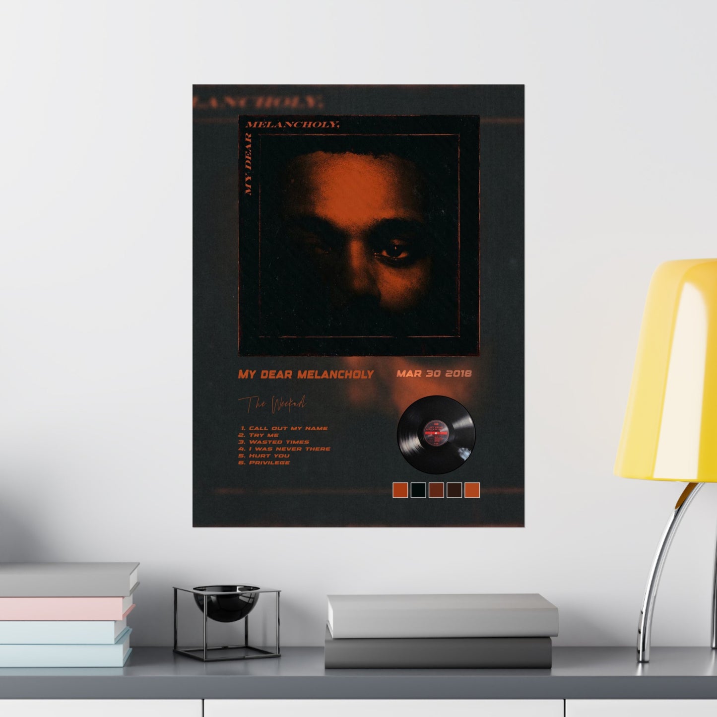 My Dear Melancholy Album Poster