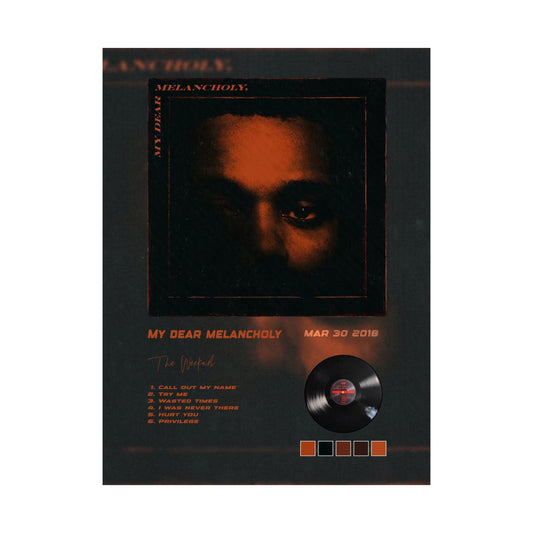 My Dear Melancholy Album Poster