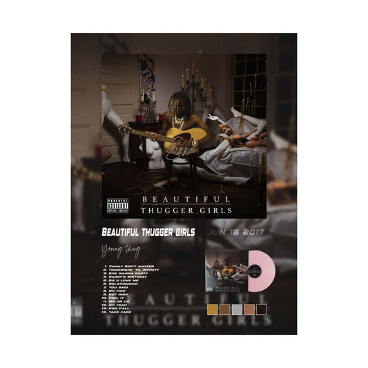 Beautiful Thugger Girls Album Poster