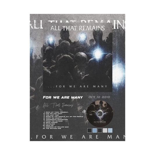 For We Are Many Album Poster