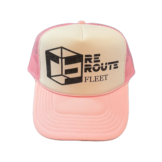 Re Route Fleet Trucker (Baby Pink)