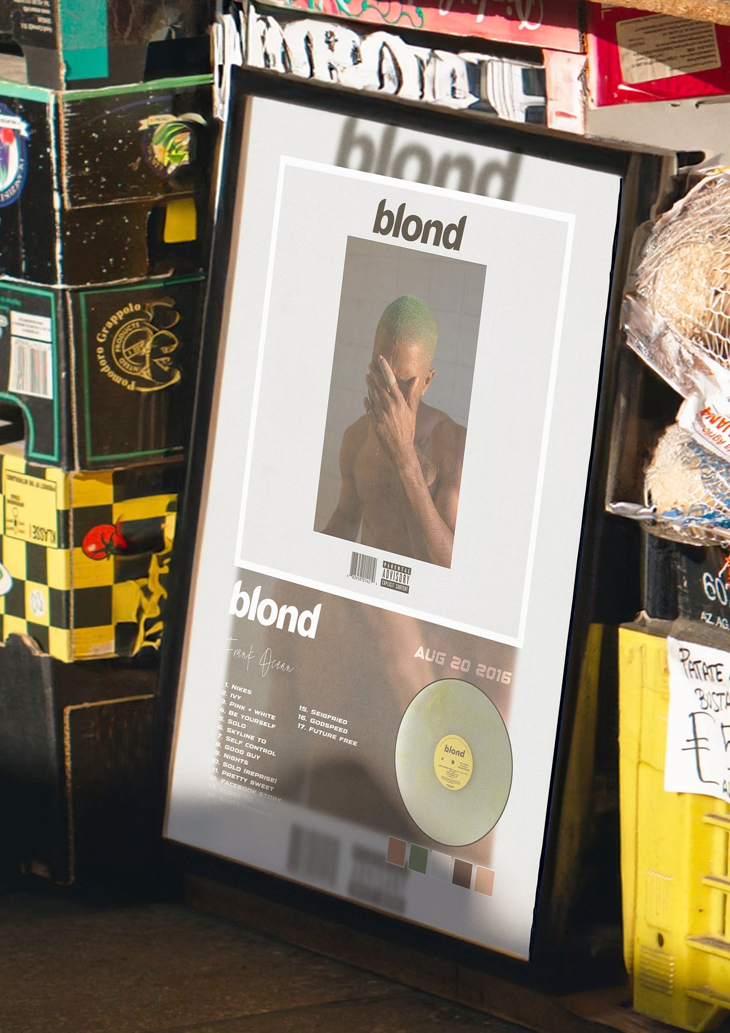 Blond Album Poster