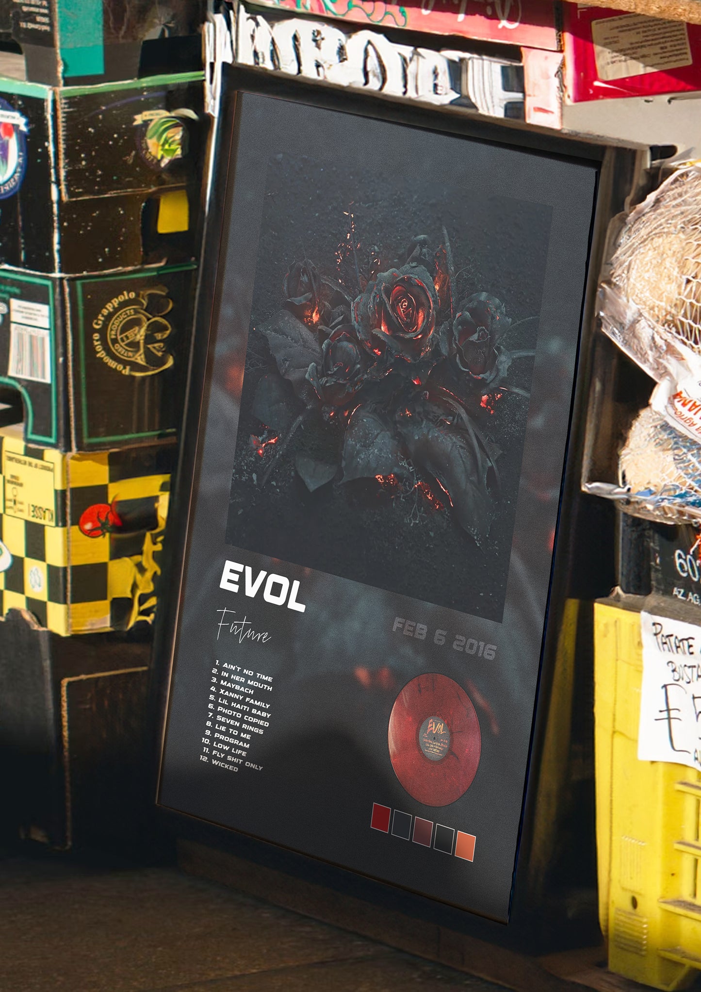 Evol Album Poster