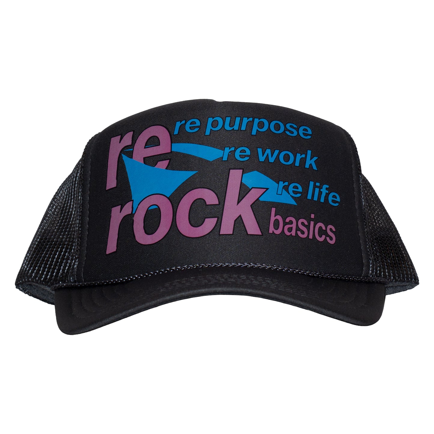 Grey Trucker Hat