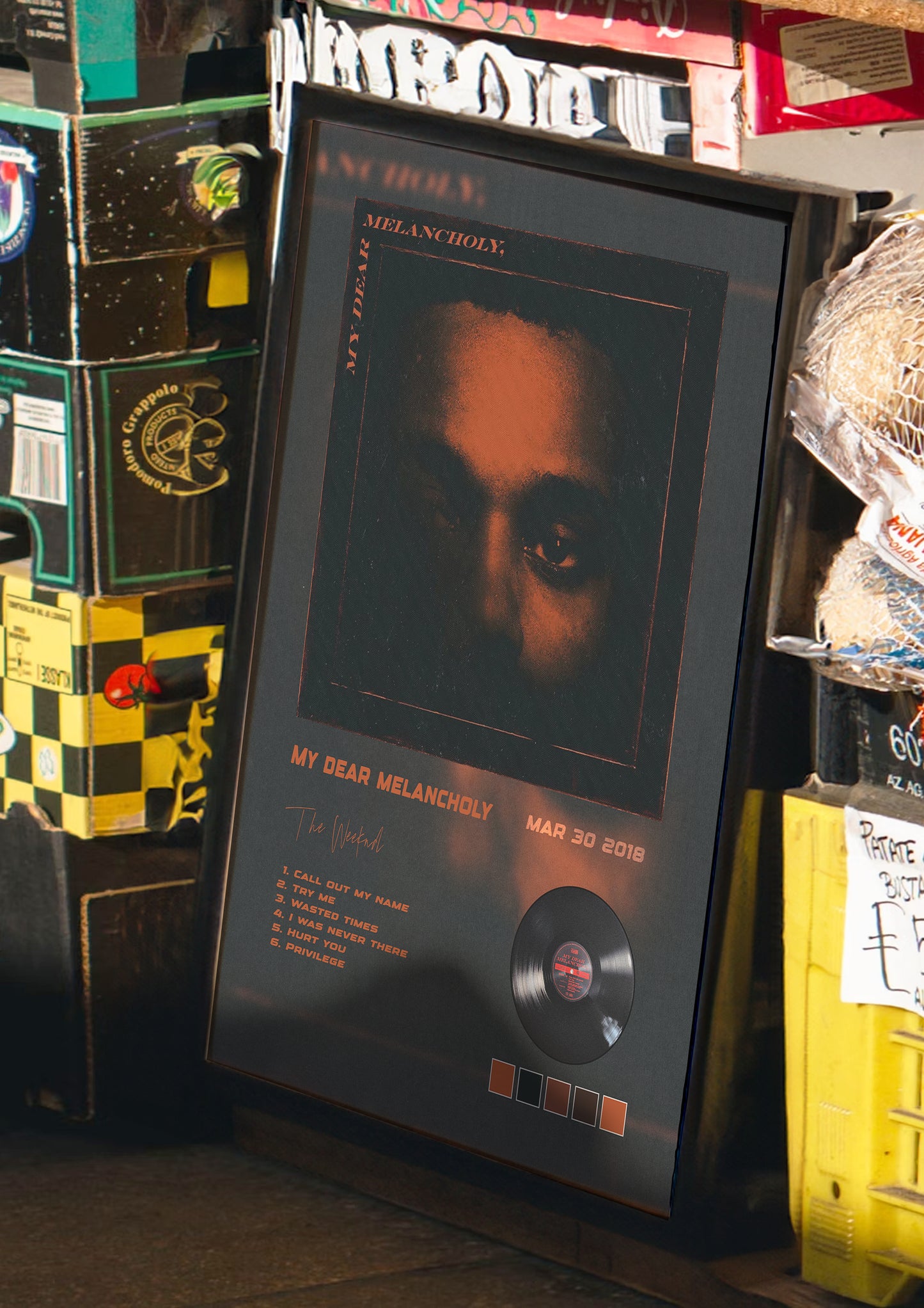 My Dear Melancholy Album Poster