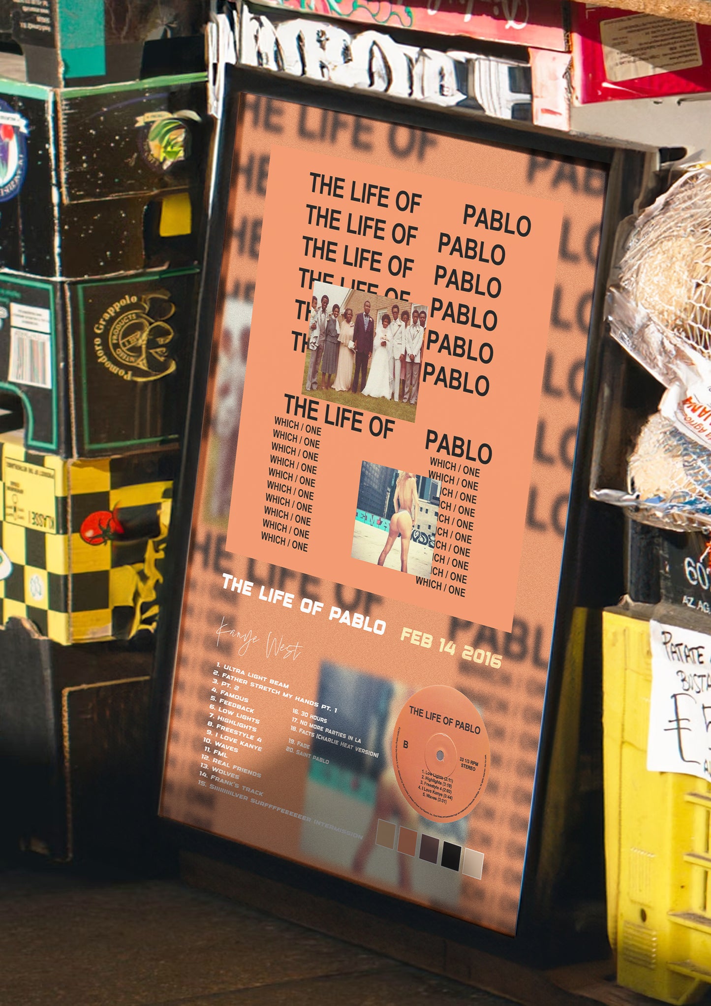 The Life of Pablo Album Poster